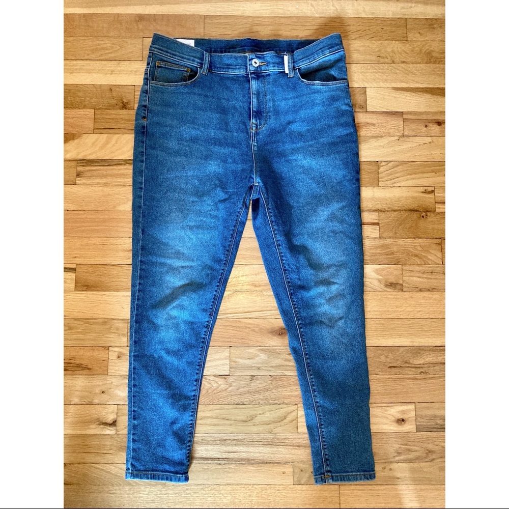 ASOS plus size skinny jeans, like new!
